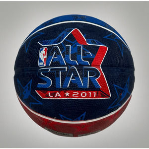 NBA All Star 2011 Size 3 Basketball Ball with Official Logo and Stars